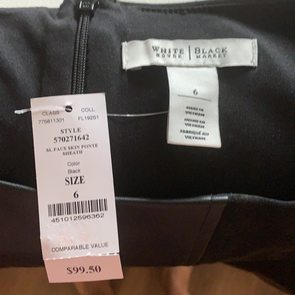 White House Black Market Sheath Dress - Picture 3 of 3